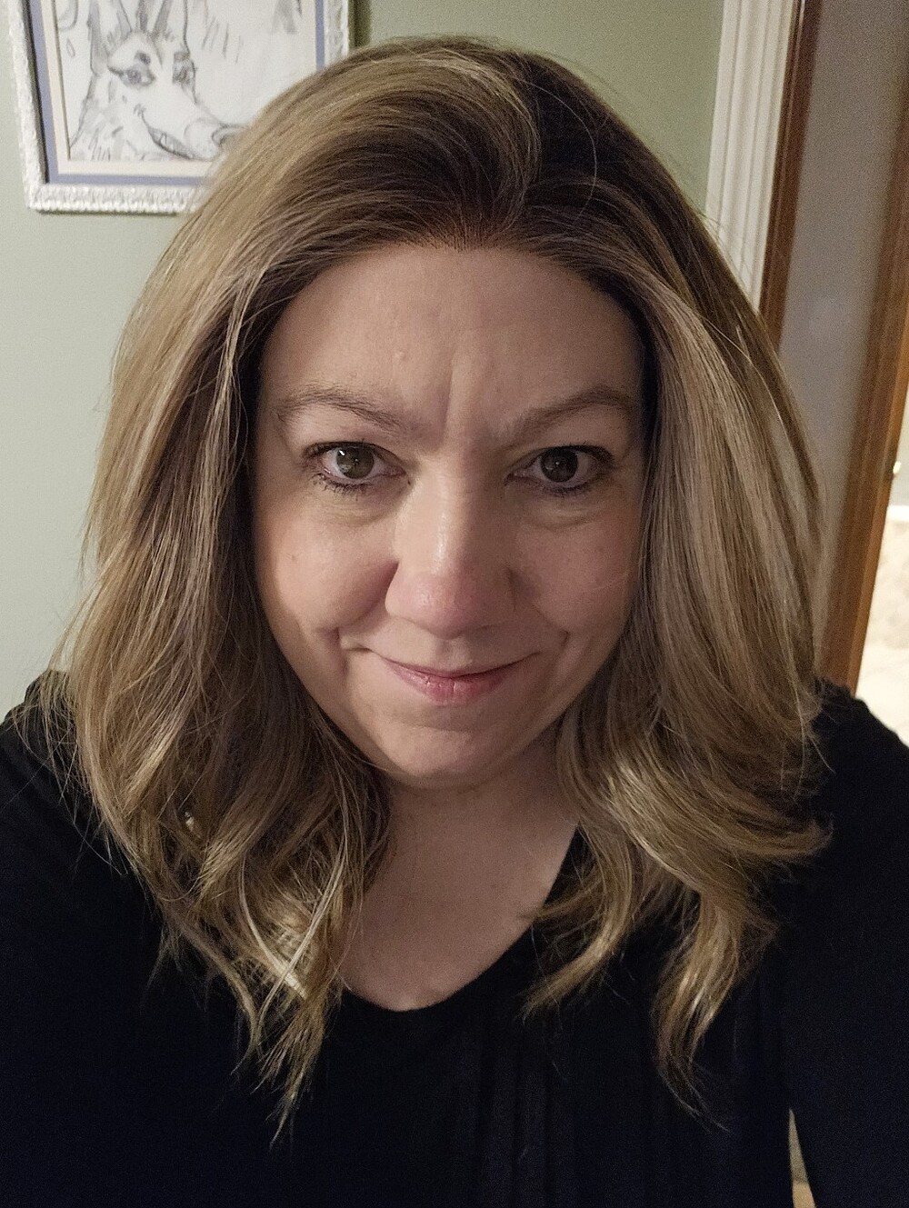 Chelsey Smith Crowns Karys In Brunch Blonde Highlighted Wig with Natural Waves